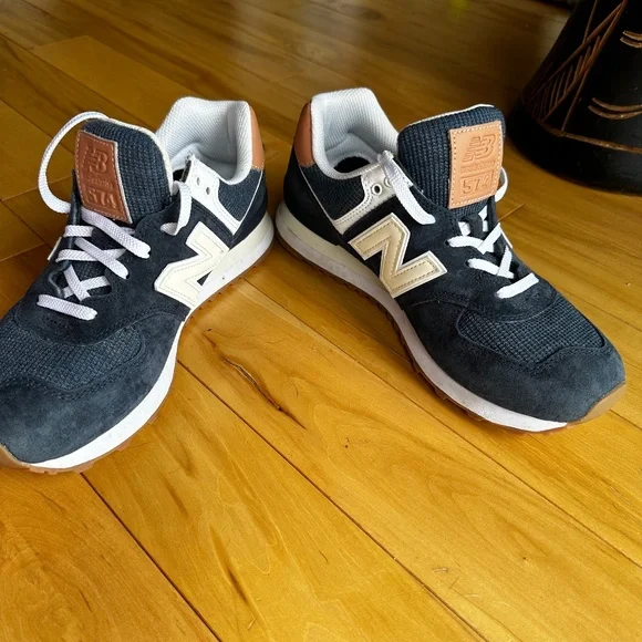 New Balance 574 Natural Indigo Faded Mahogany‎